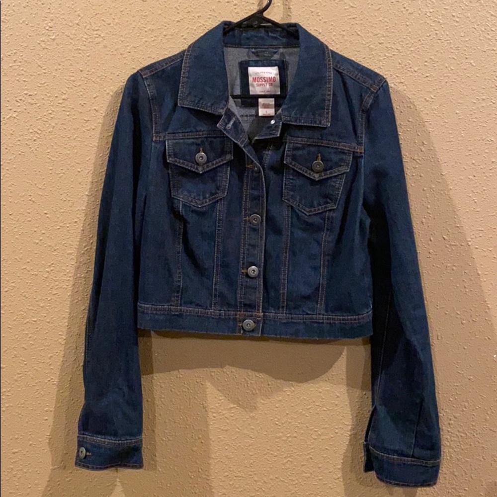 Mossimo dark jean jacket